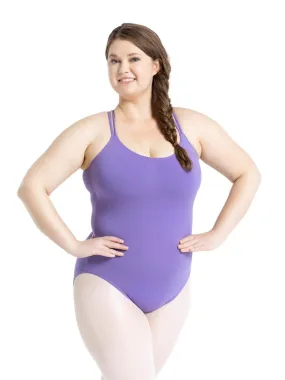 Double Strap Camisole Leotard Women's - Purple