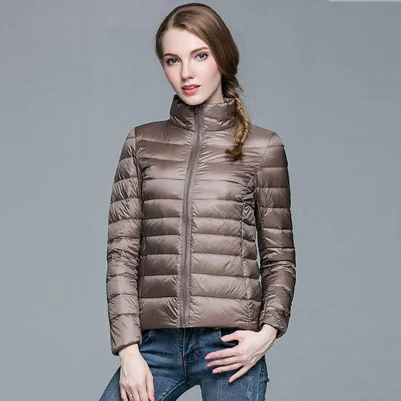 Down Parka Autumn Women Jacket