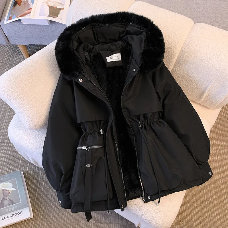 EMY™ | Elegante Winterjacke mit Pelz