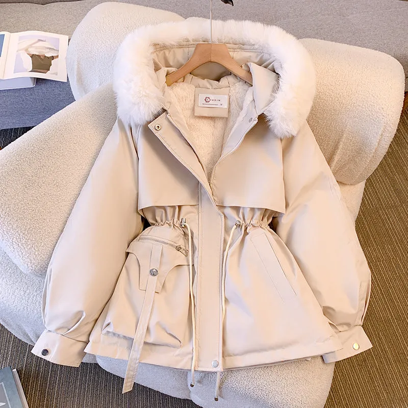 EMY™ | Elegante Winterjacke mit Pelz