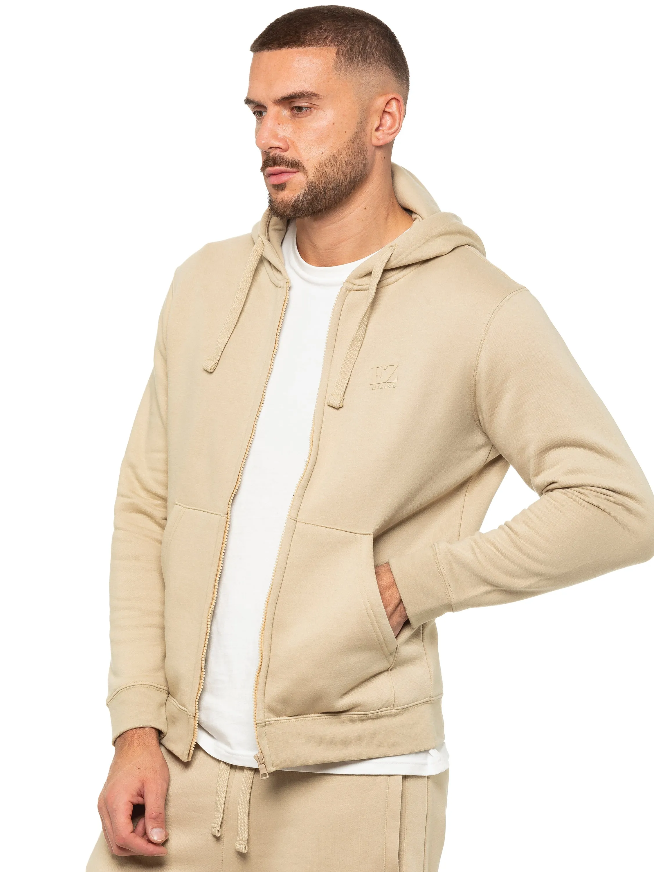 Enzo | Mens Zip Hoodie