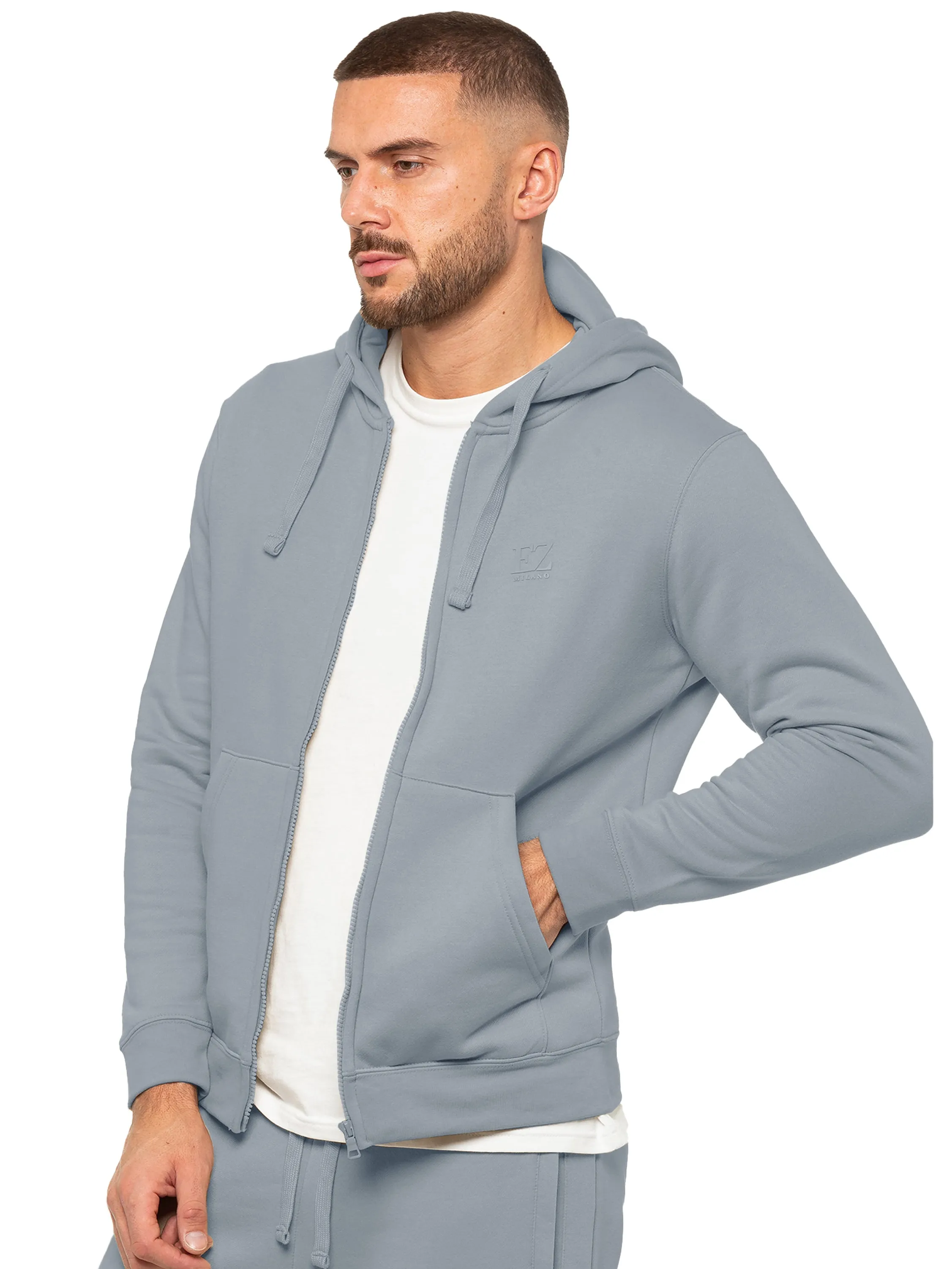 Enzo | Mens Zip Hoodie