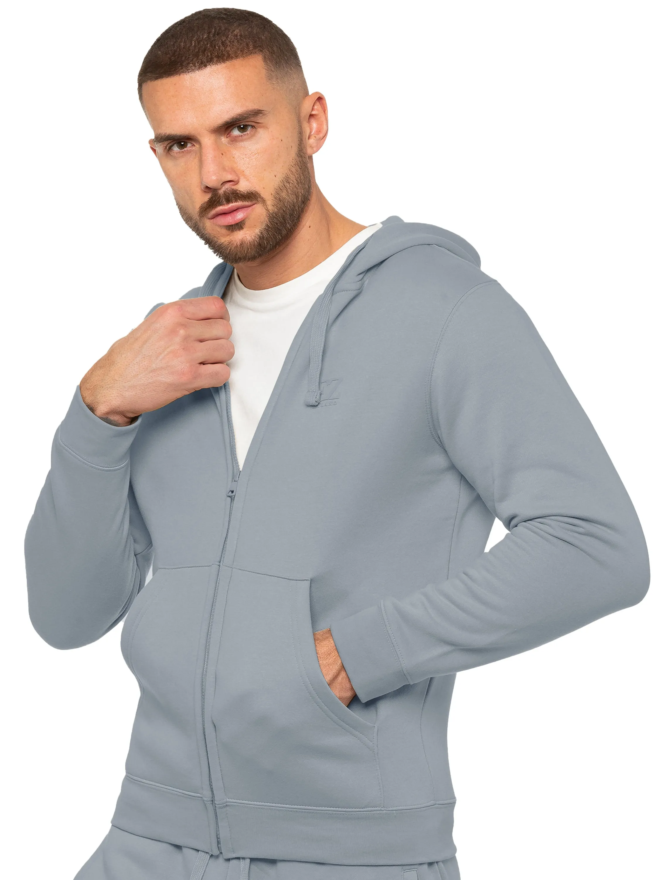 Enzo | Mens Zip Hoodie