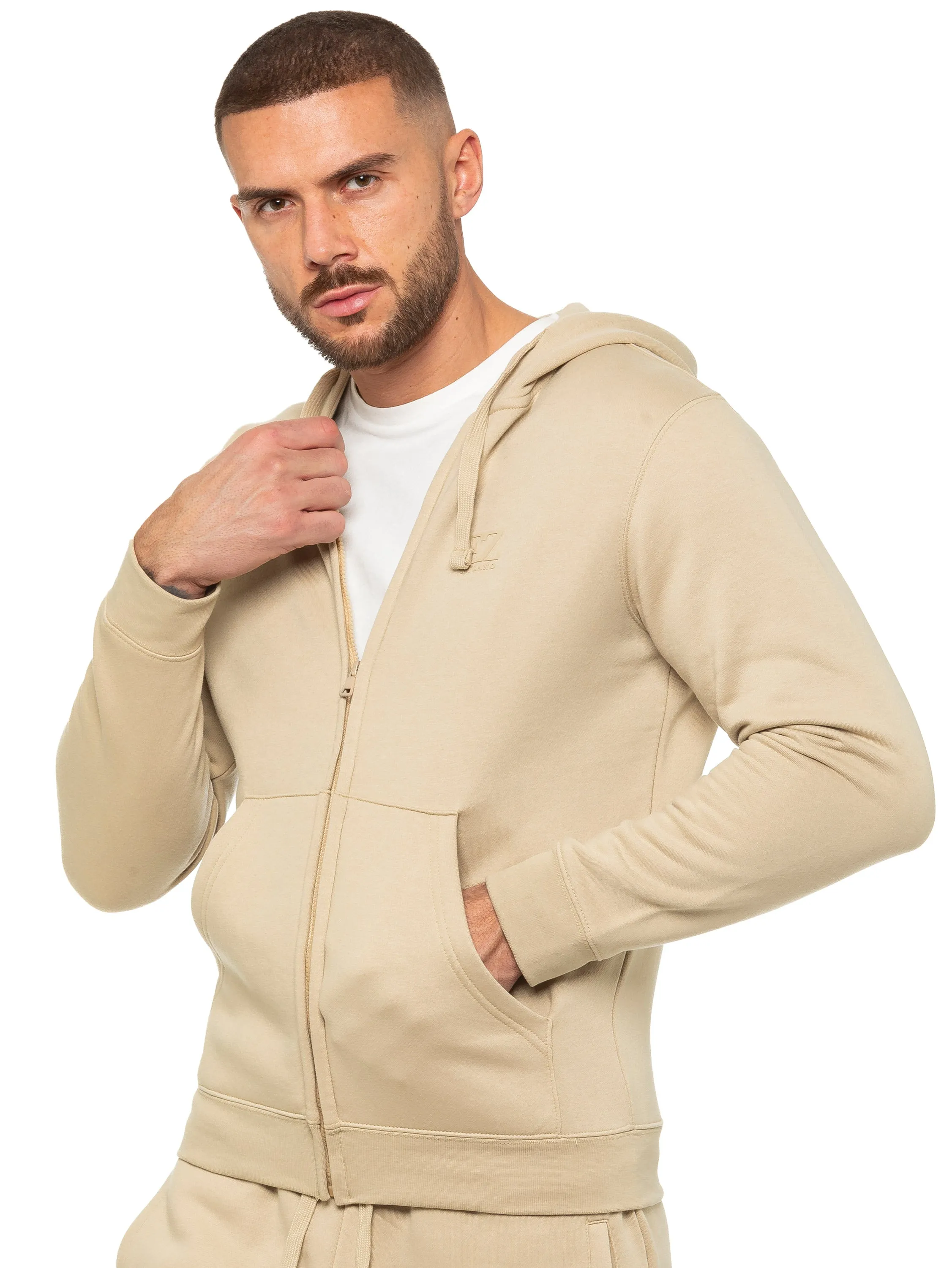 Enzo | Mens Zip Hoodie