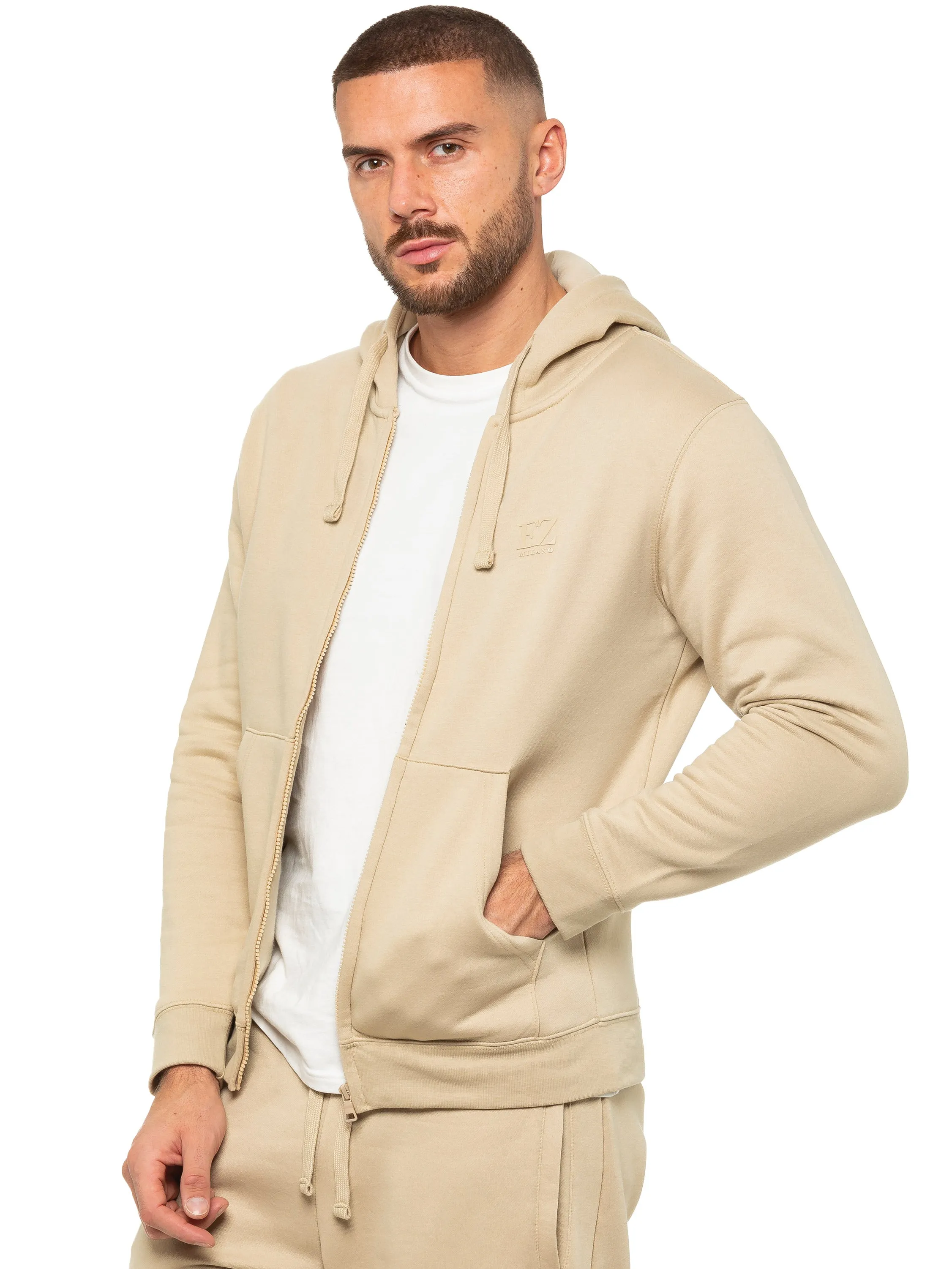 Enzo | Mens Zip Hoodie