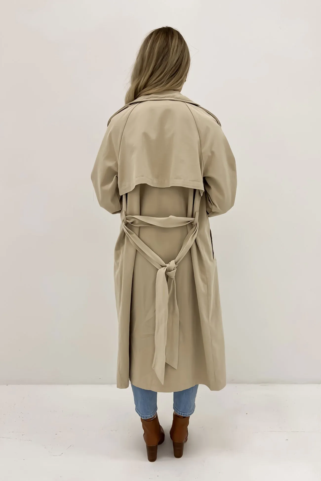 Eve Trench Coat Tan