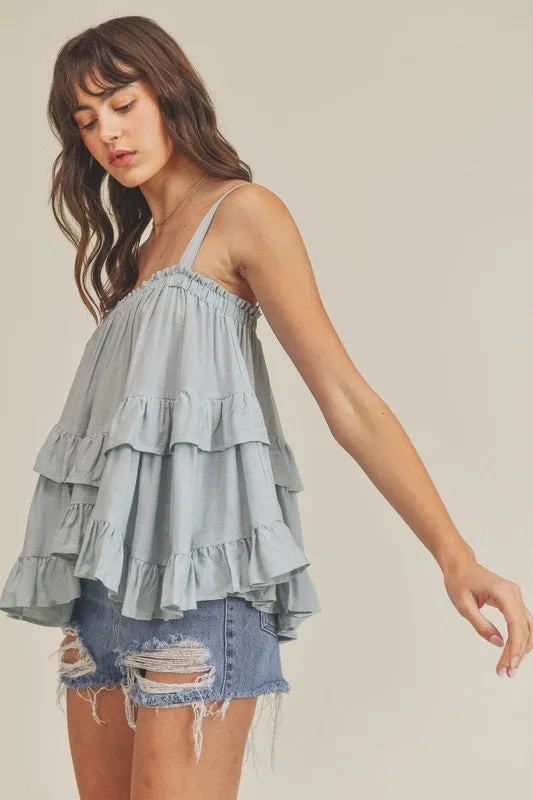 Evie Ruffle Top