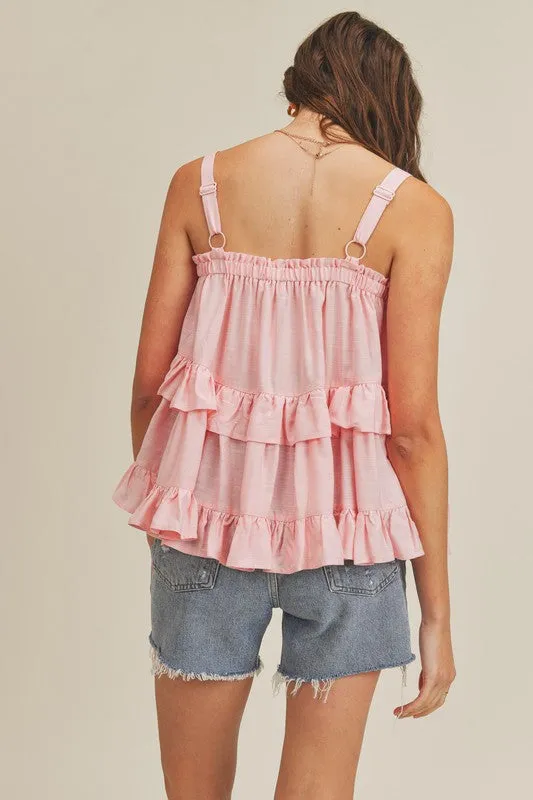 Evie Ruffle Top