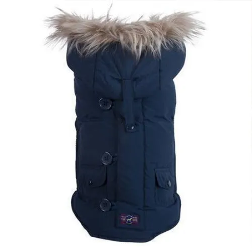 Fabdog | Parka Dog Coat Navy