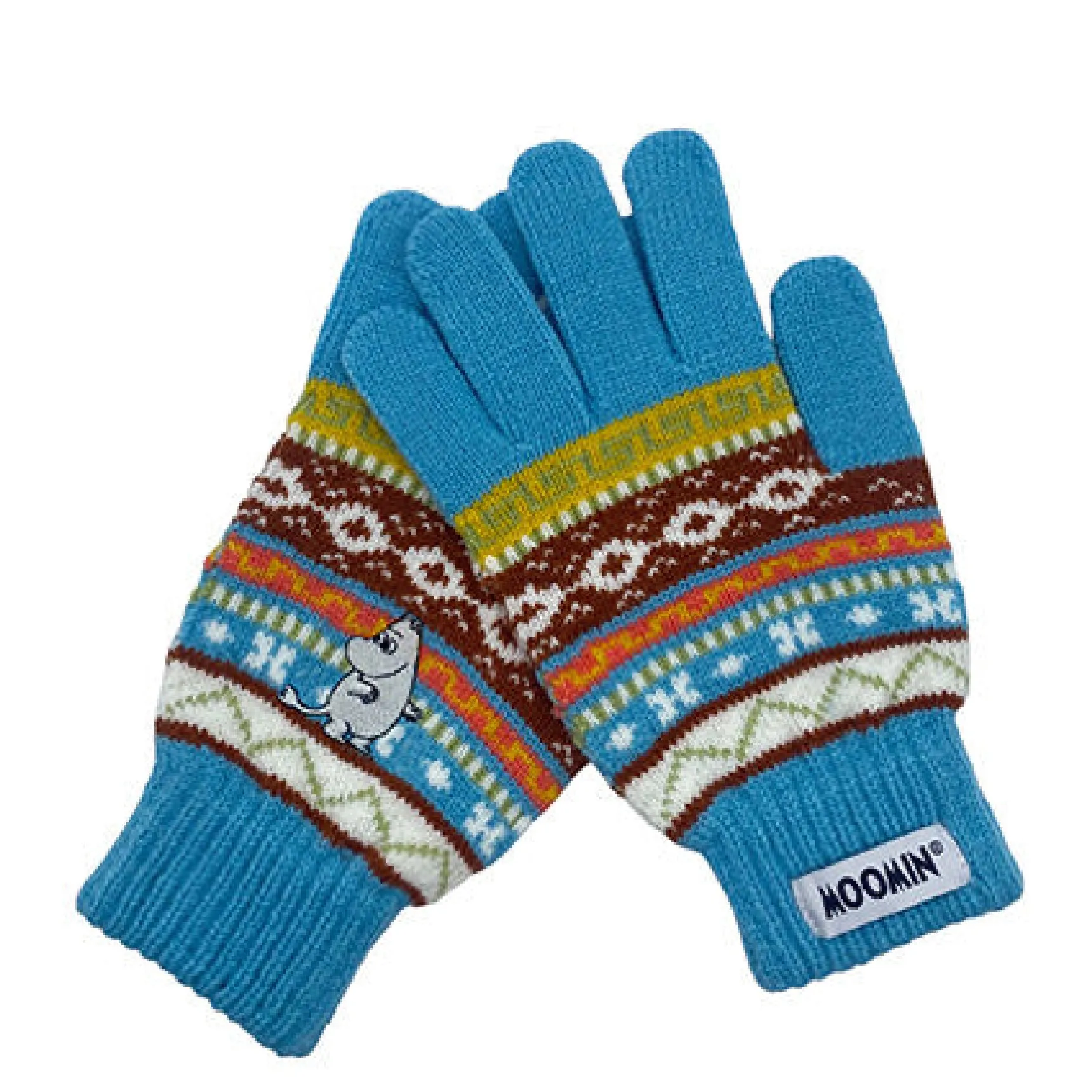 Fair Isle Gloves Moomintroll