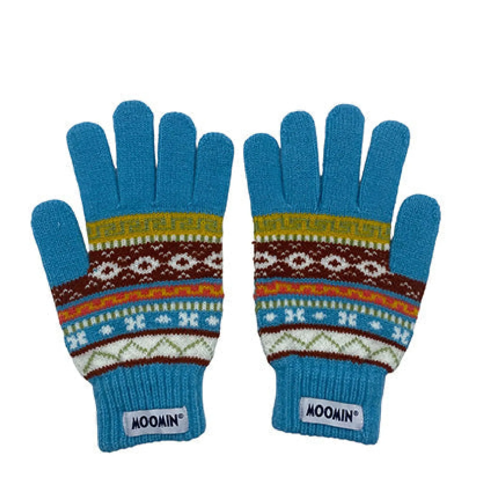 Fair Isle Gloves Moomintroll