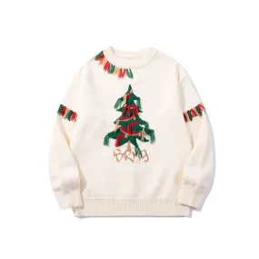 Faire Echo Hip-Hop Red Christmas Sweater