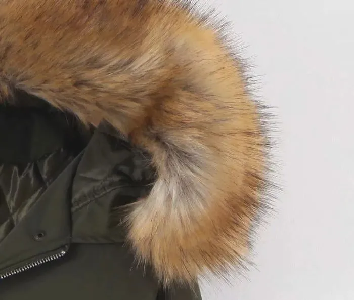 Faith Fur Hooded Parka