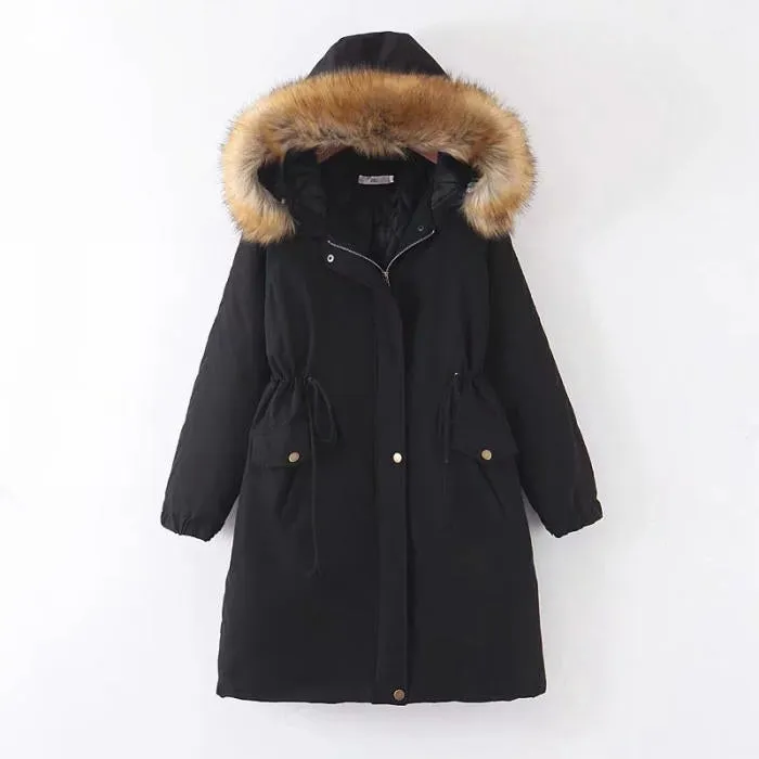 Faith Fur Hooded Parka