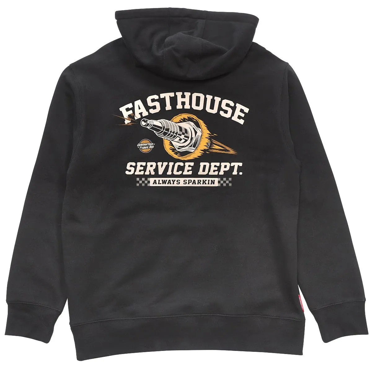 Fasthouse Ignite Hooded Pullover Black Medium