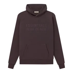 Fear of God Essentials Hoodie 'Plum'