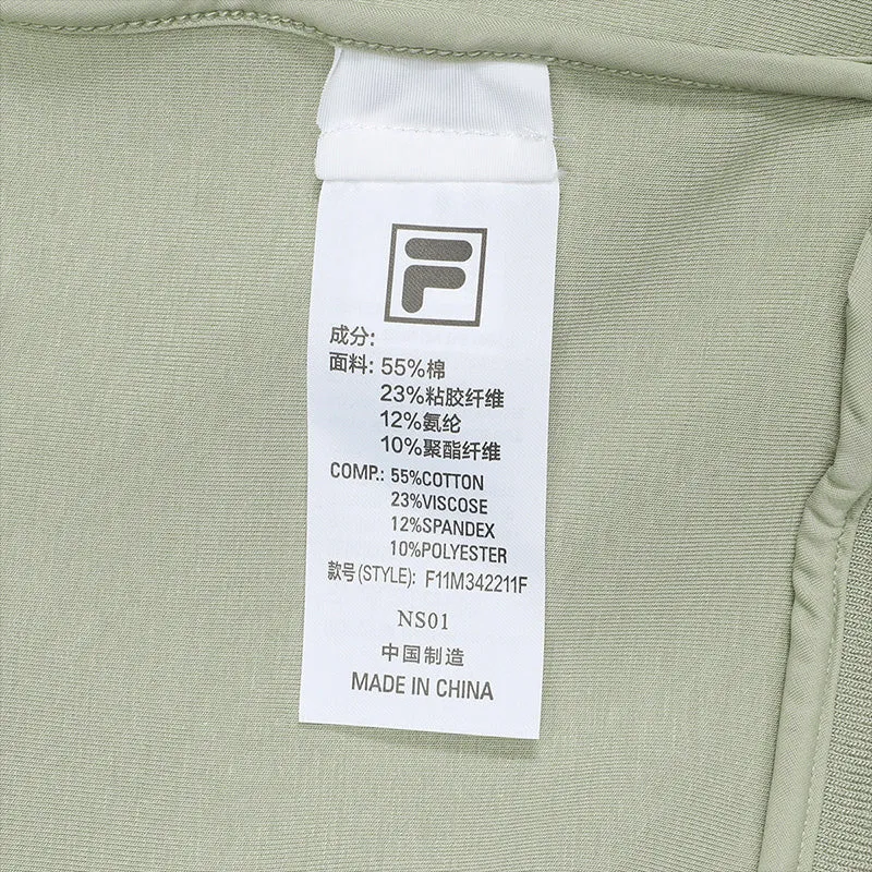 FILA CORE Men's DESIGN MUSEUM DENMARK WHITE LINE BLUE Pullover Sweater in Light Green (Unisex)