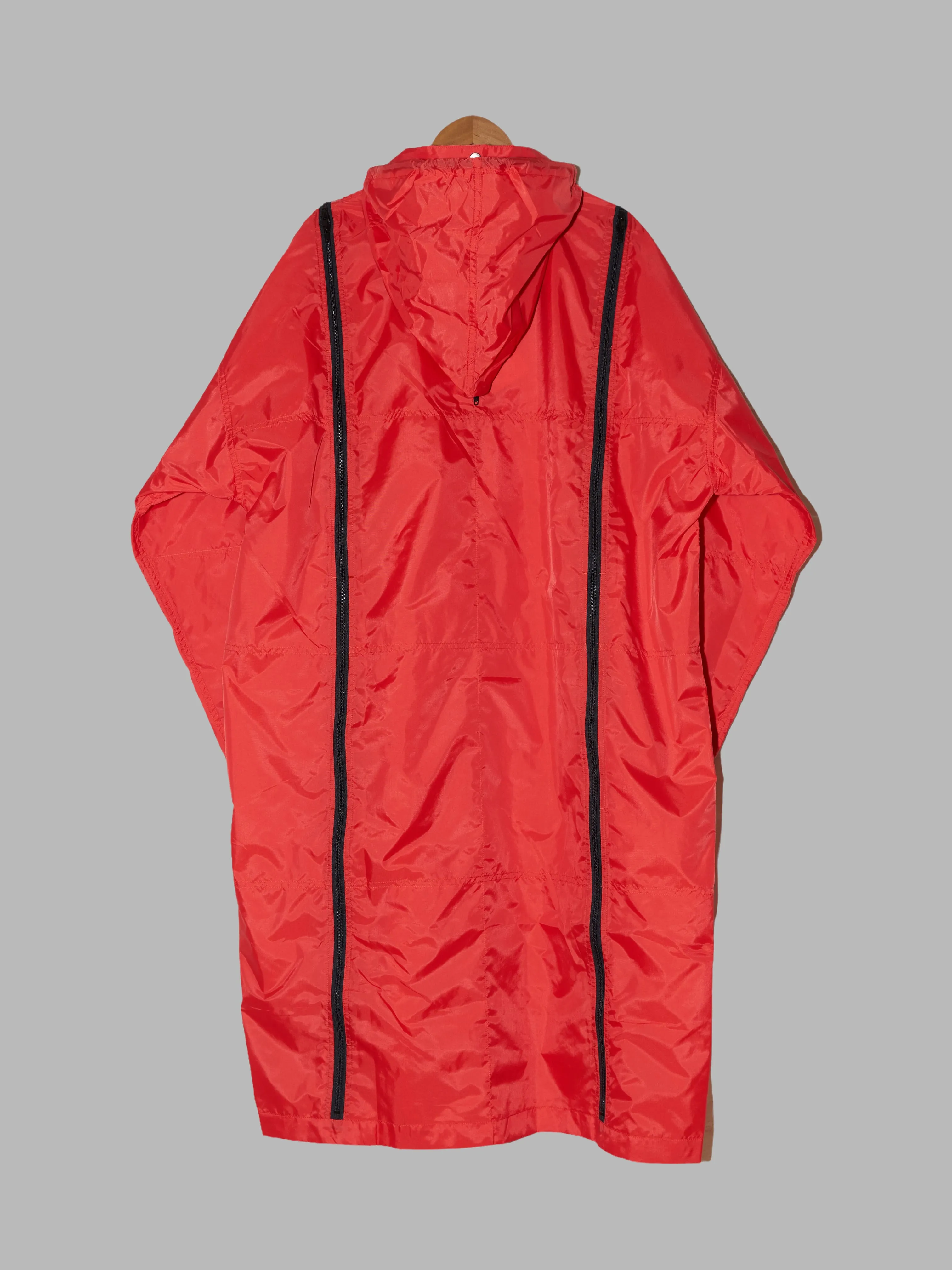 Final Home Kosuke Tsumura 1990s fluorescent orange nylon HOME1 long coat