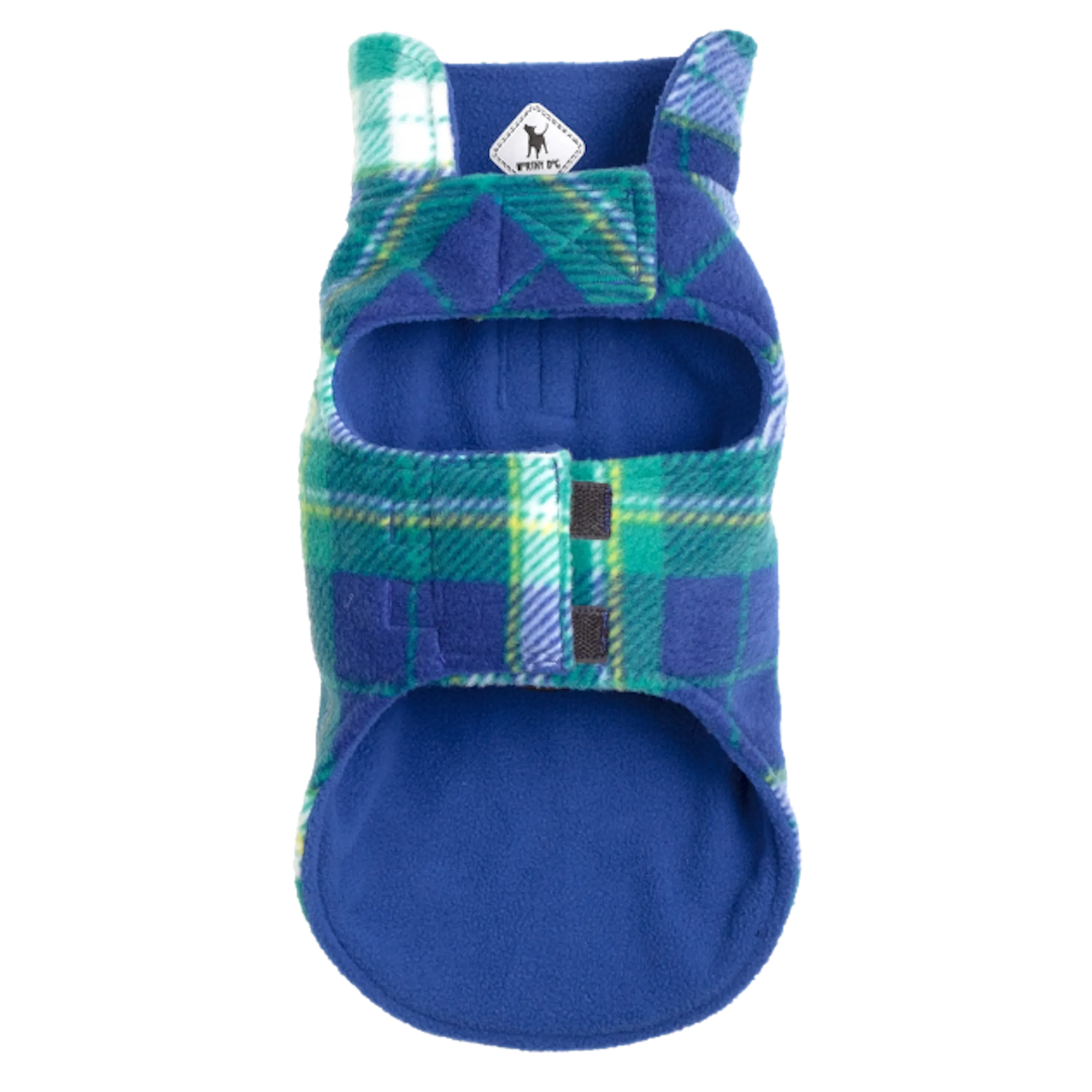 Fleece | Fargo Royal & Green Plaid