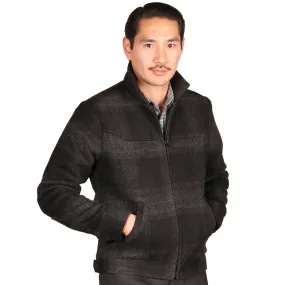 GRAND WORK JACKET  // CHARCOAL PLAID Men's Jacket By Robert James