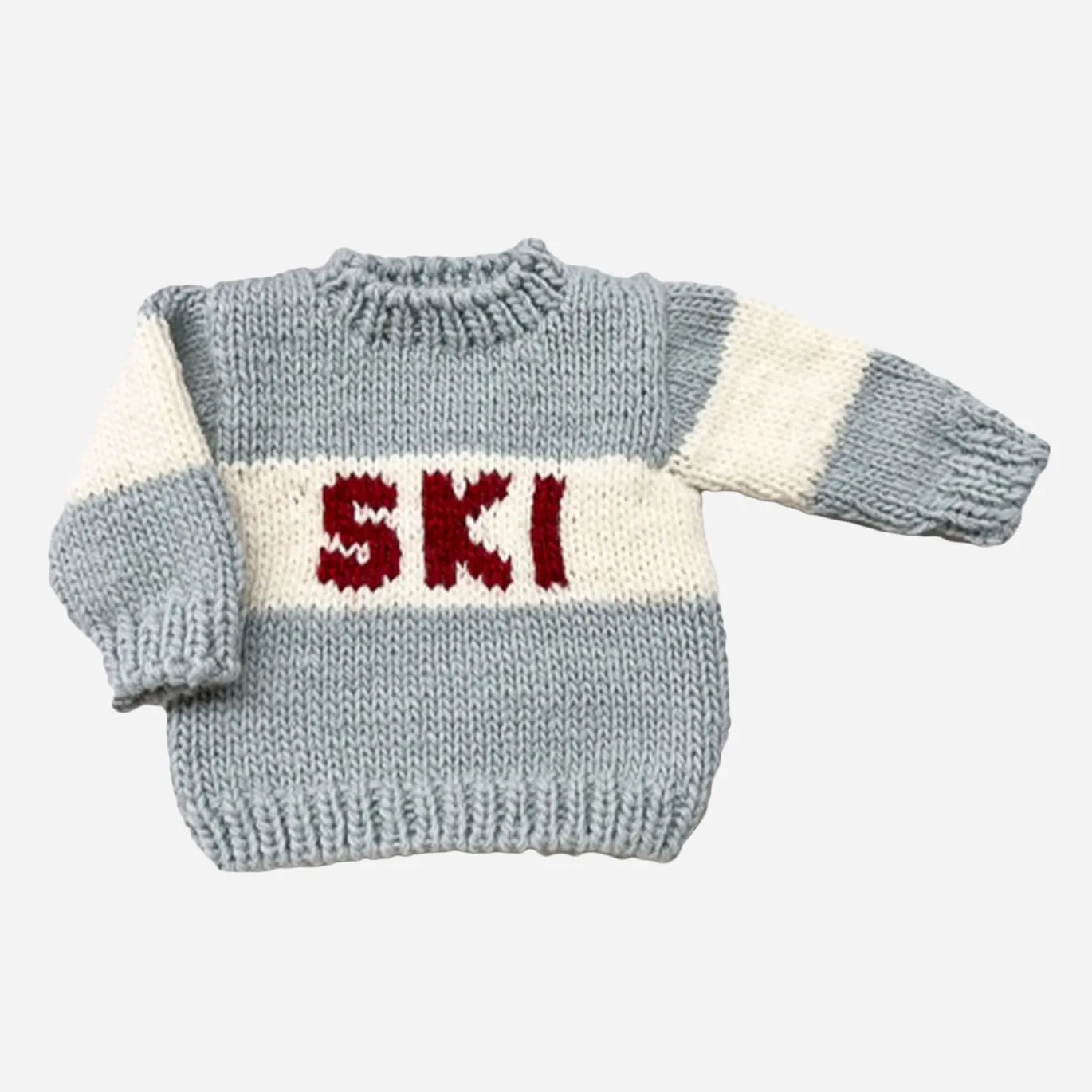 Grey Ski Sweater