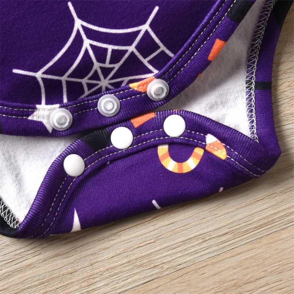 Halloween Girls Flared Trousers Set Wholesale Baby Girls Clothes