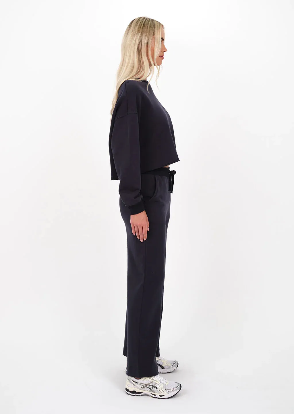 Haze Track Pant in Midnight