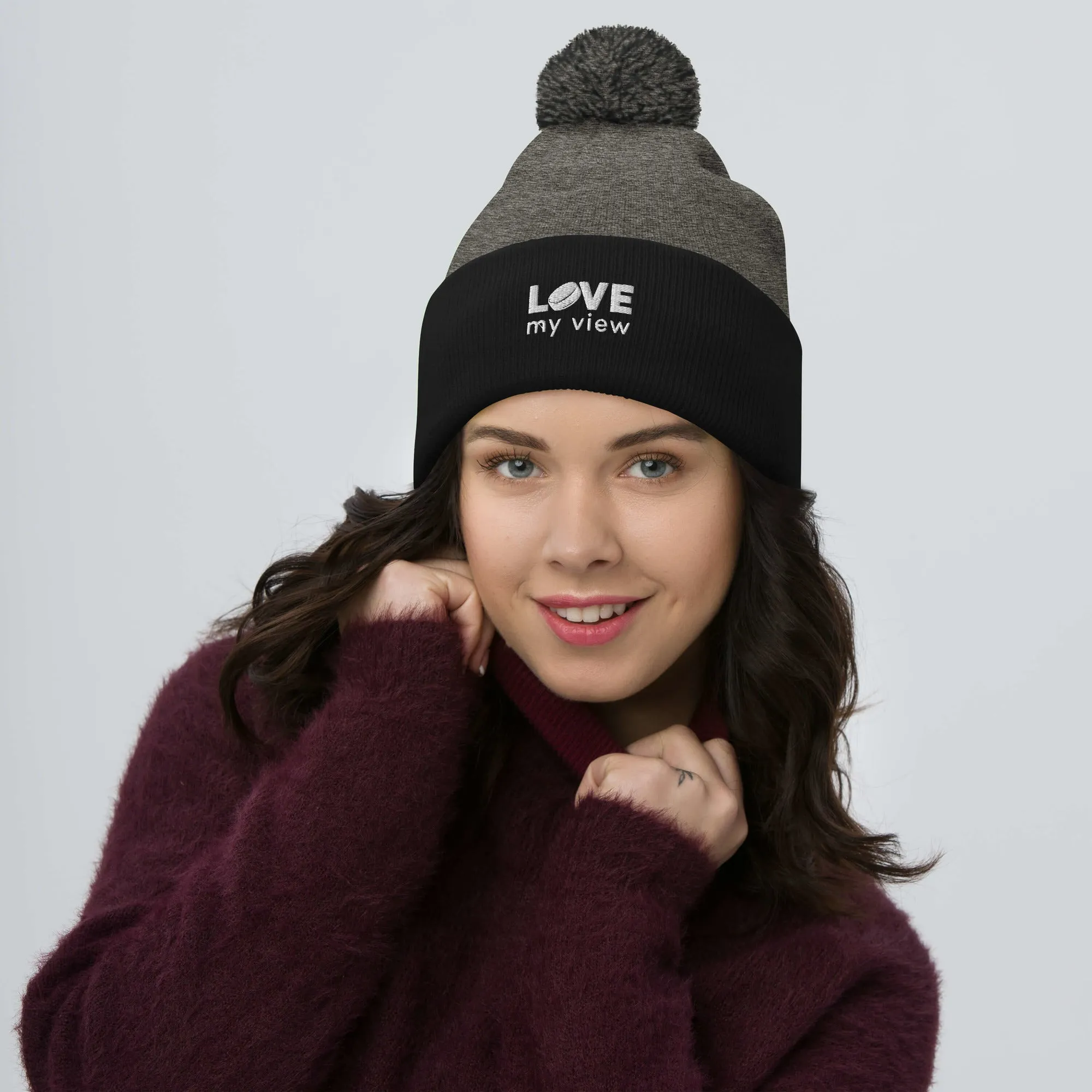 Hockey Pom-Pom Beanie