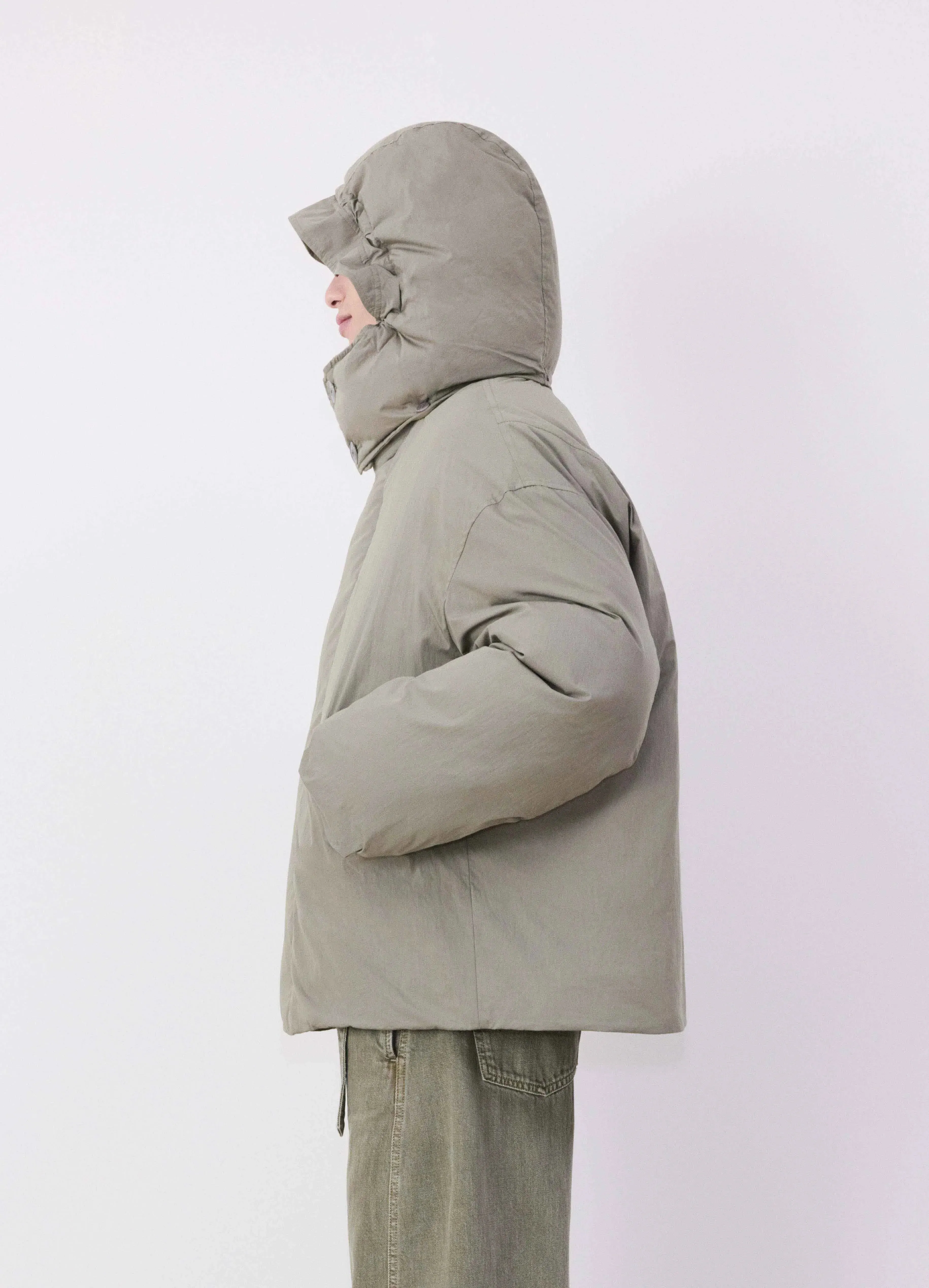 HOODED PUFFER BLOUSON