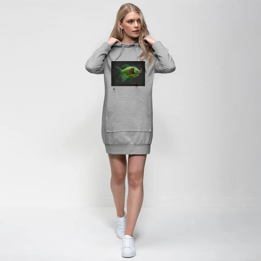 Hook Lung Jaw Premium Adult Hoodie Dress