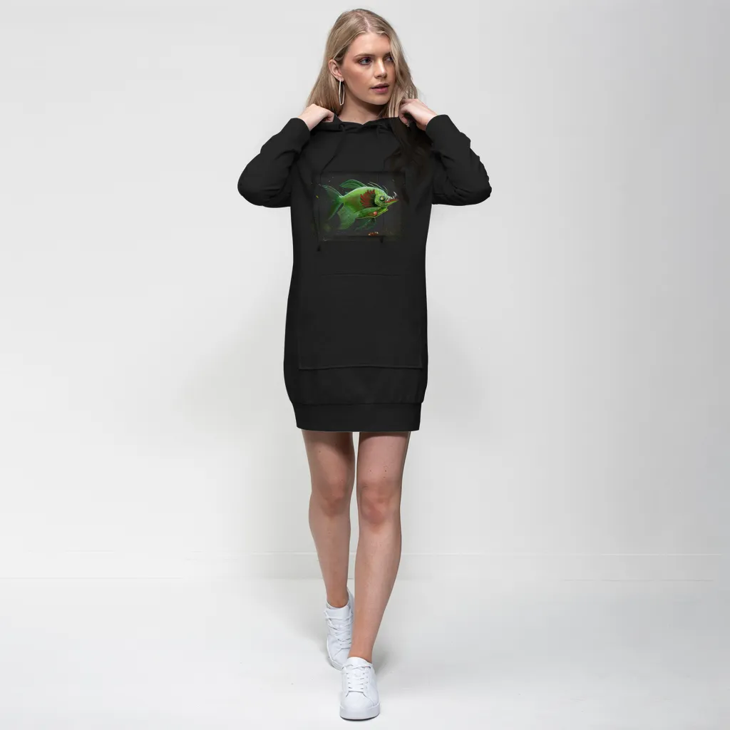 Hook Lung Jaw Premium Adult Hoodie Dress