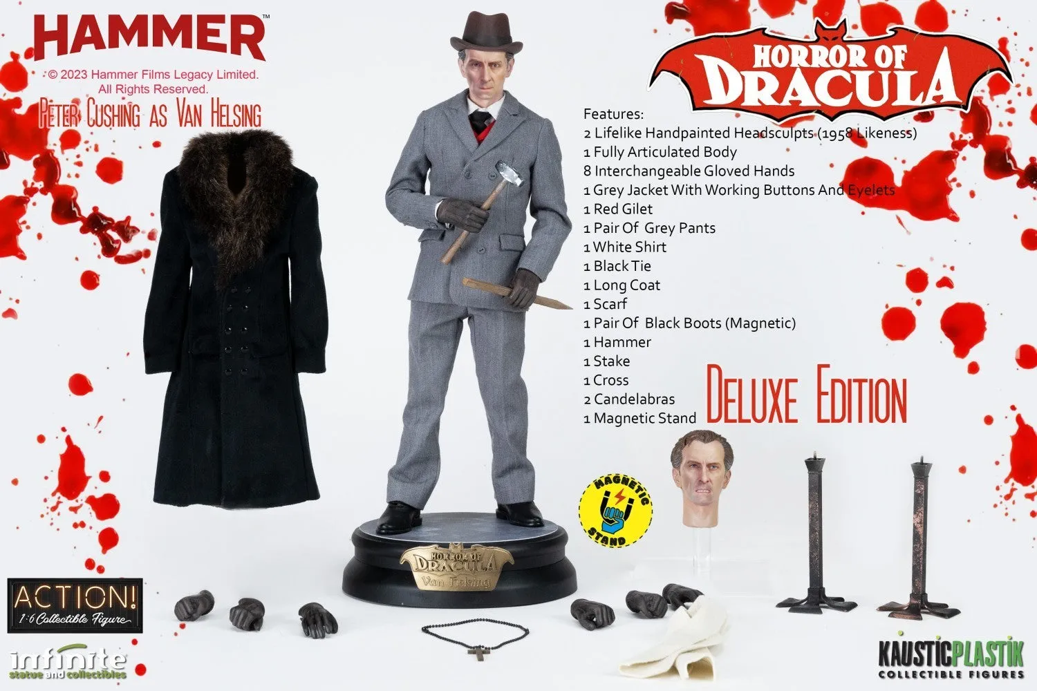 Horror of Dracula - Doctor Van Helsing Deluxe Edition - MINT IN BOX