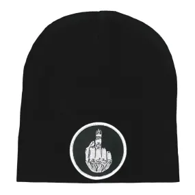 Hot Leathers KHB5006 Middle Finger Knit Hat