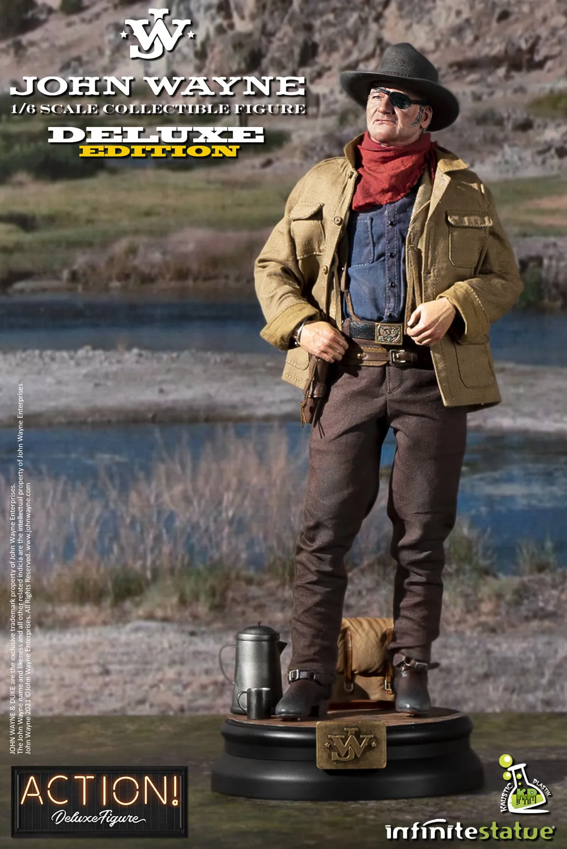 Infinite Statue [IK-2101D] John Wayne Deluxe Edition 1/6