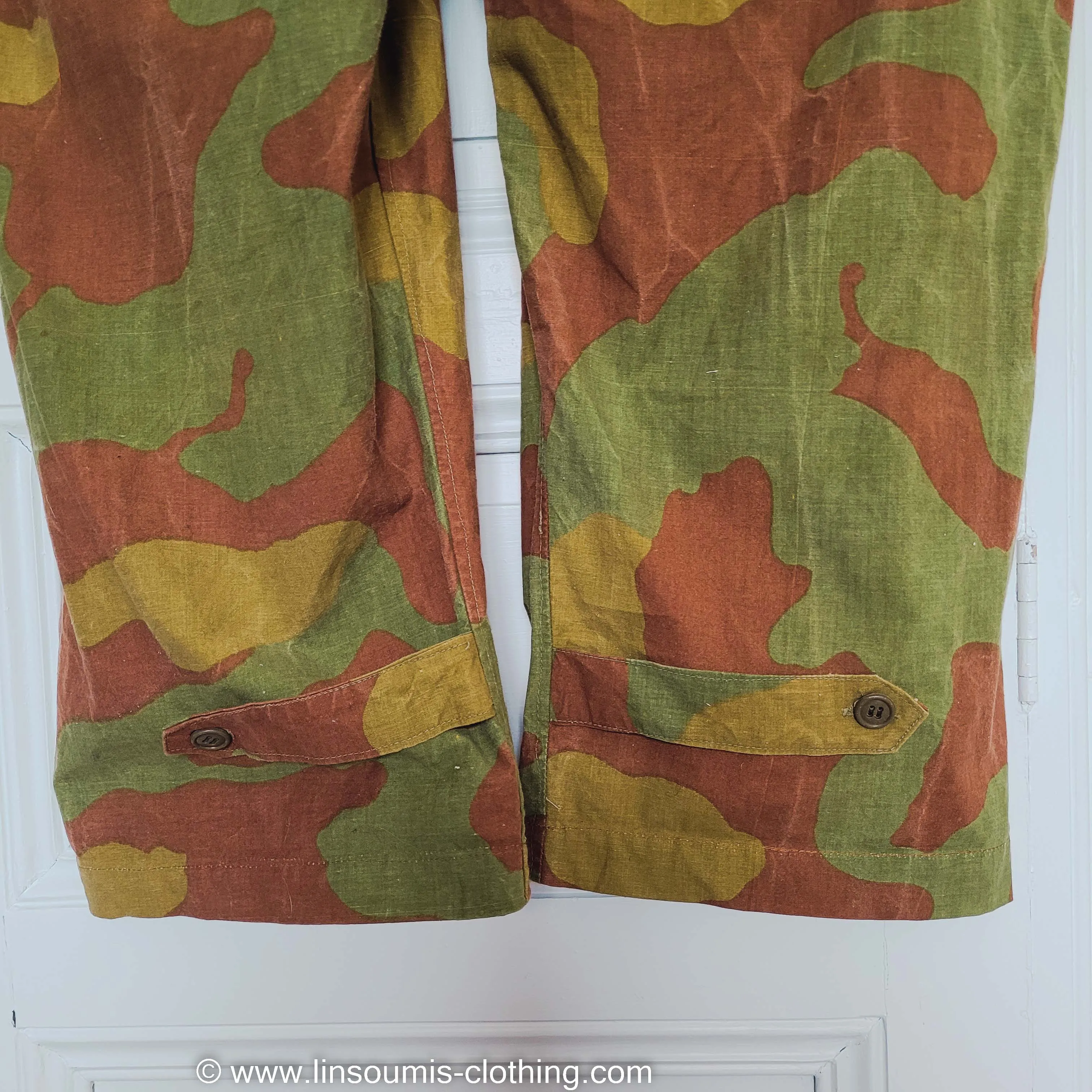 Italian  paratrooper tanker San Marco camo  coverall ww2 / combinaison italienne de para camo San Marco