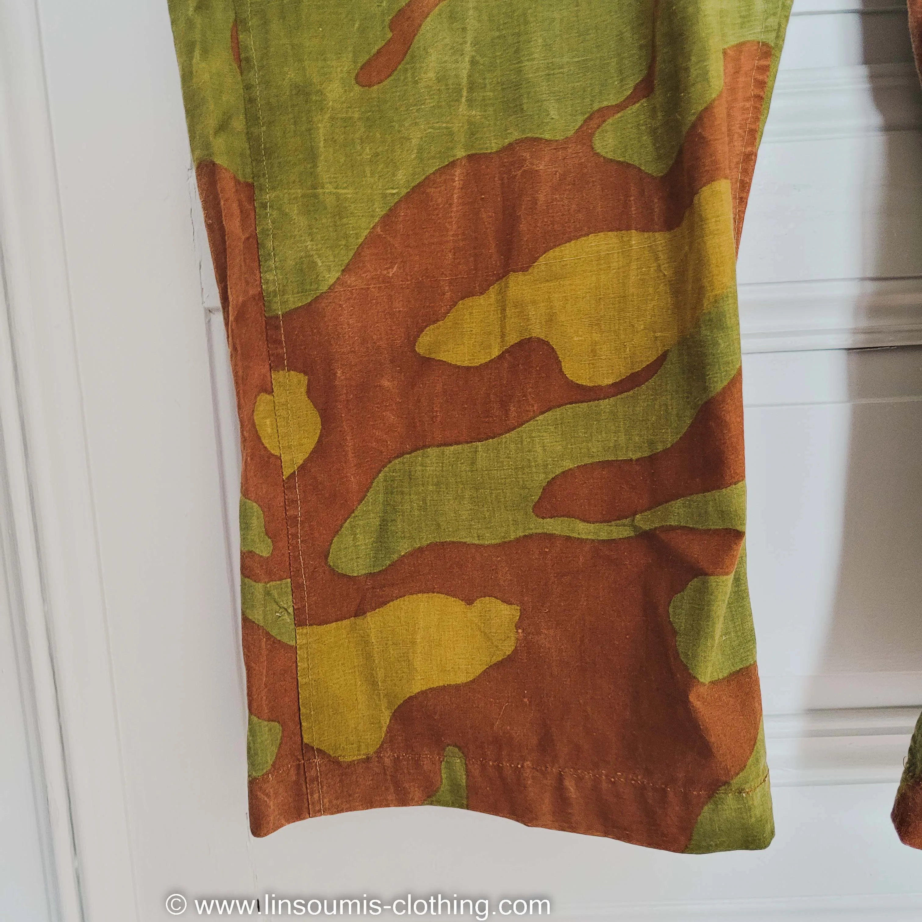 Italian  paratrooper tanker San Marco camo  coverall ww2 / combinaison italienne de para camo San Marco