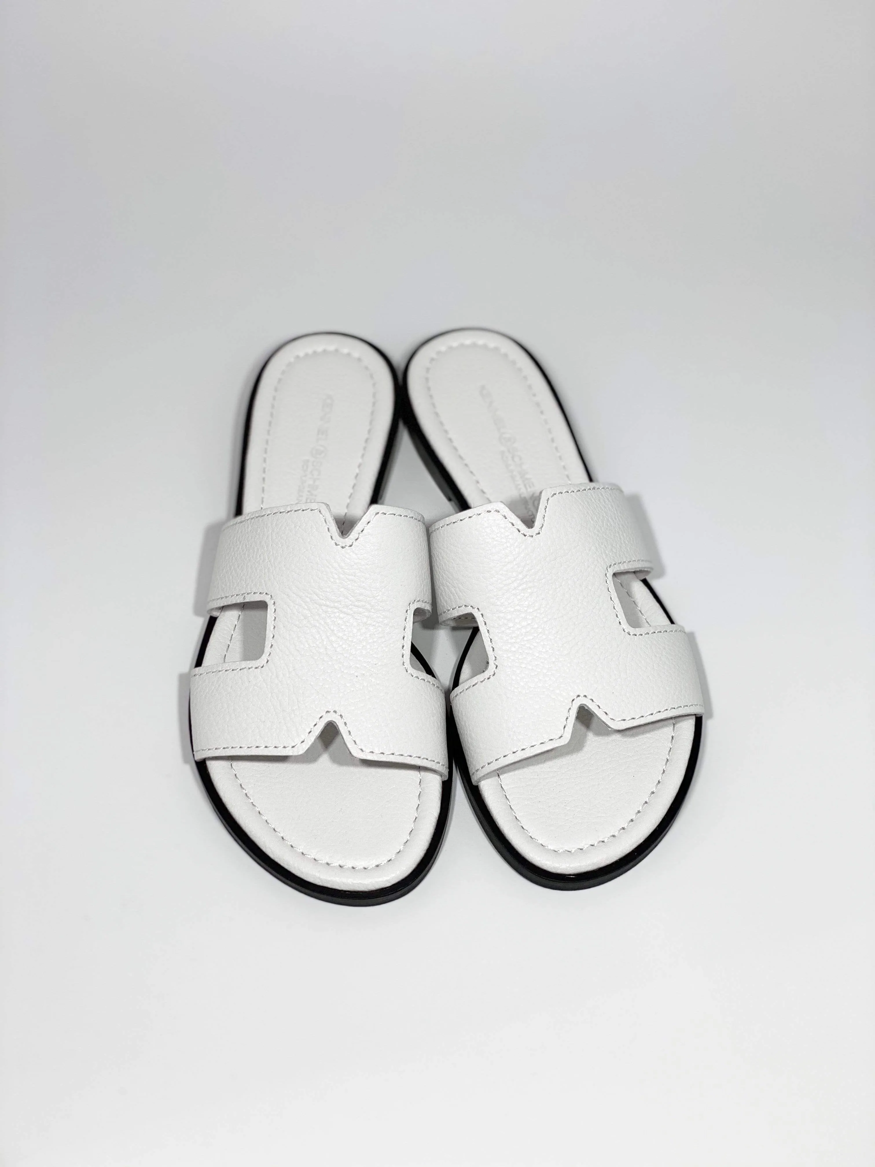 Kennel & Schmenger Kito White Flat Sandal  31-96650-223