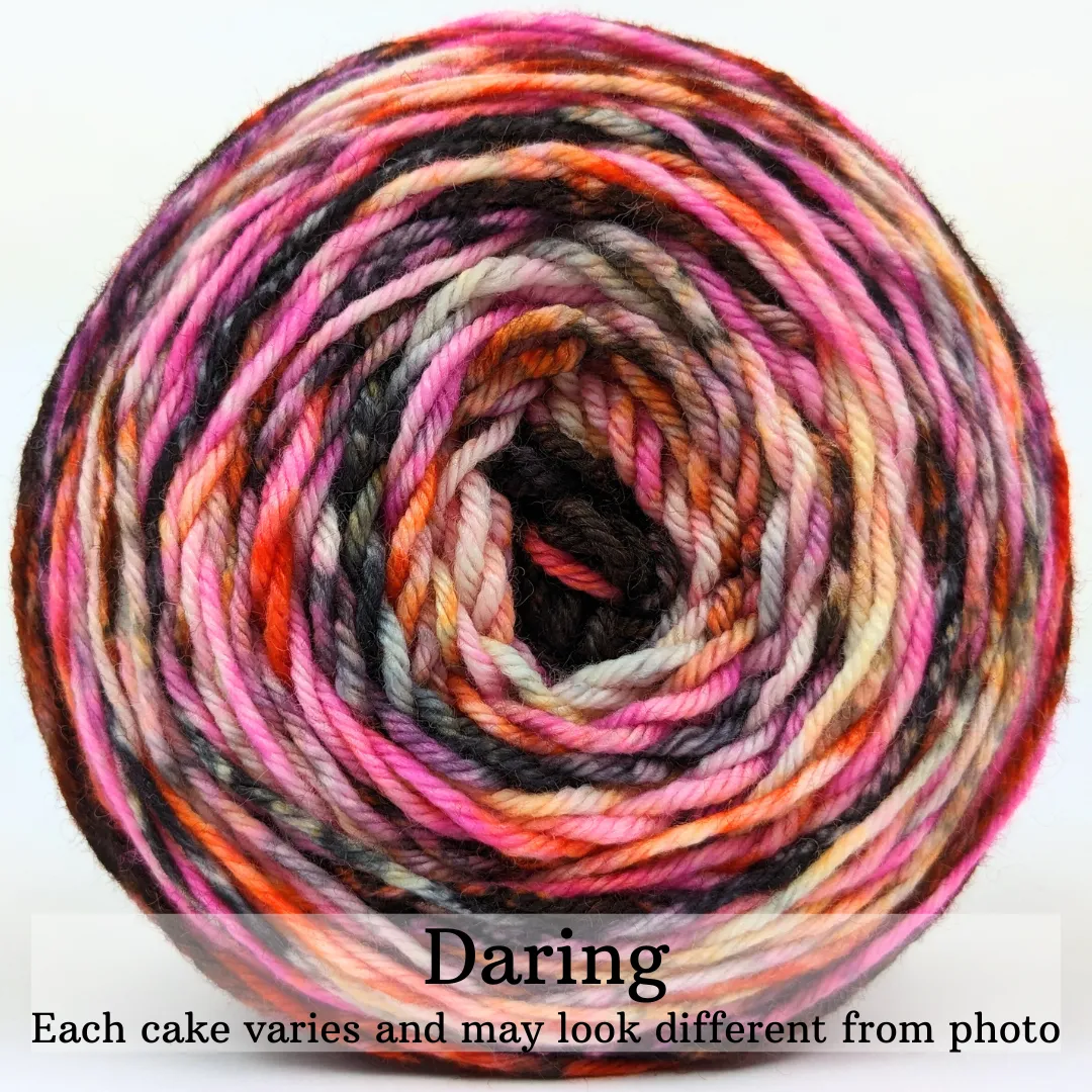 Knitcircus Yarns: Flashdance Modernist, ready to ship yarn