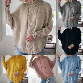 Knitted Casual Women Sweater