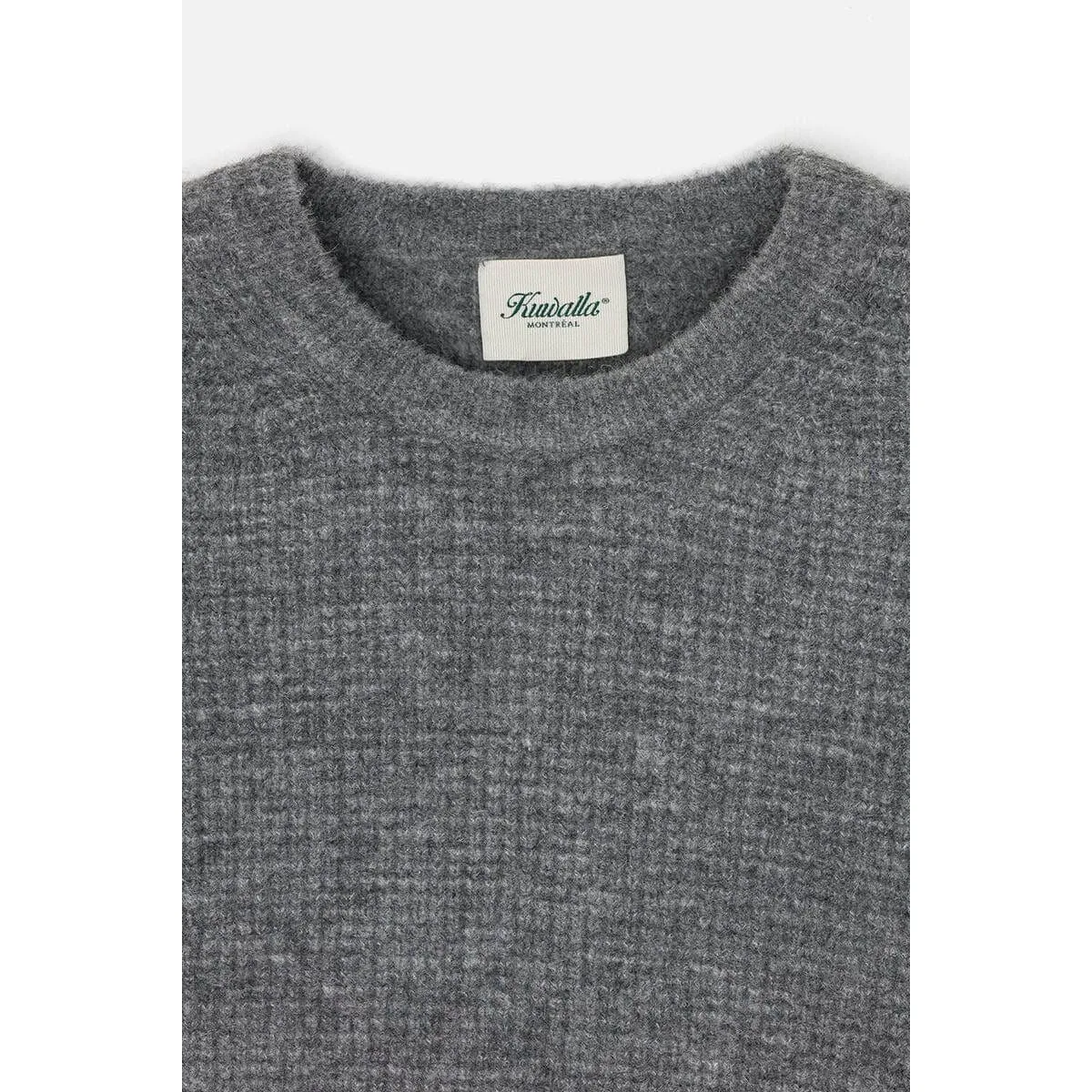 Kuwalla Brushed Knit Crew Sweater