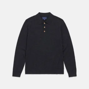 Long Sleeve Polo Sweater