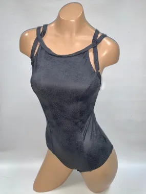 LUF631 Elle High Neck Leotard (FINAL SALE)