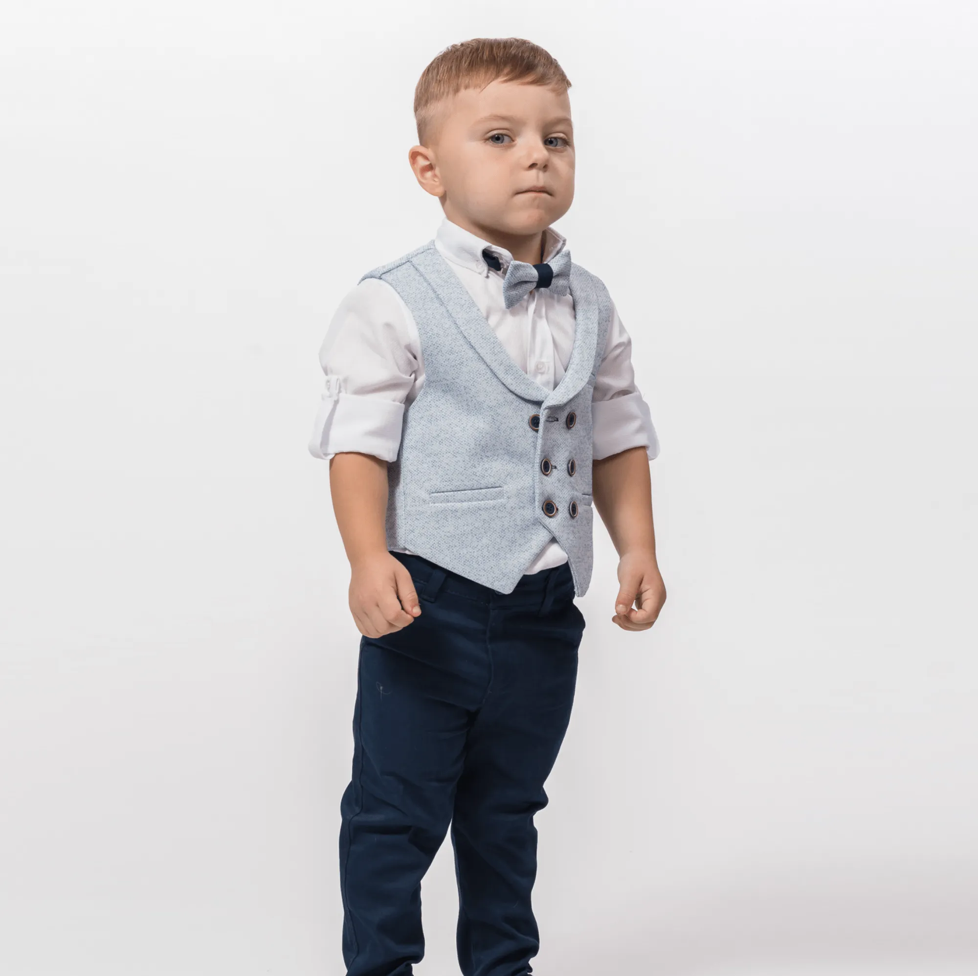 Macho Blue Formal Boys Suit