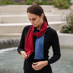 MENIQUE 100% Merino Wool Womens Scarf