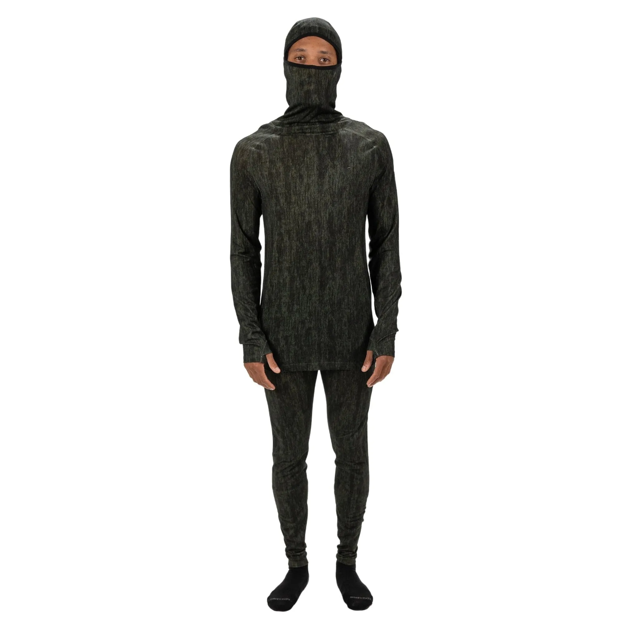 Men's Aspect Midweight Merino Wool Base Layer Balaclava Hood