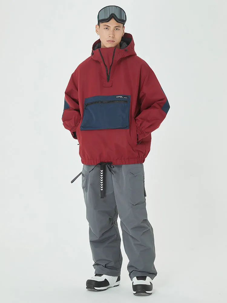 Men's Winter Bomber Snow Suit Prime Baggy Snowboard Jacket & Pants