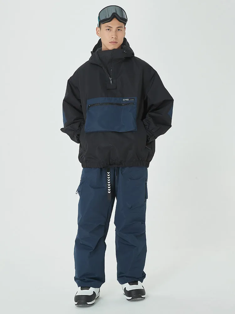 Men's Winter Bomber Snow Suit Prime Baggy Snowboard Jacket & Pants