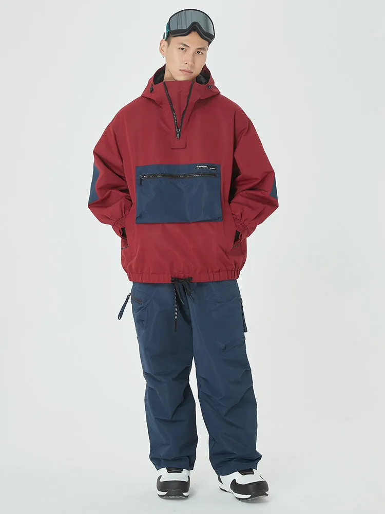 Men's Winter Bomber Snow Suit Prime Baggy Snowboard Jacket & Pants