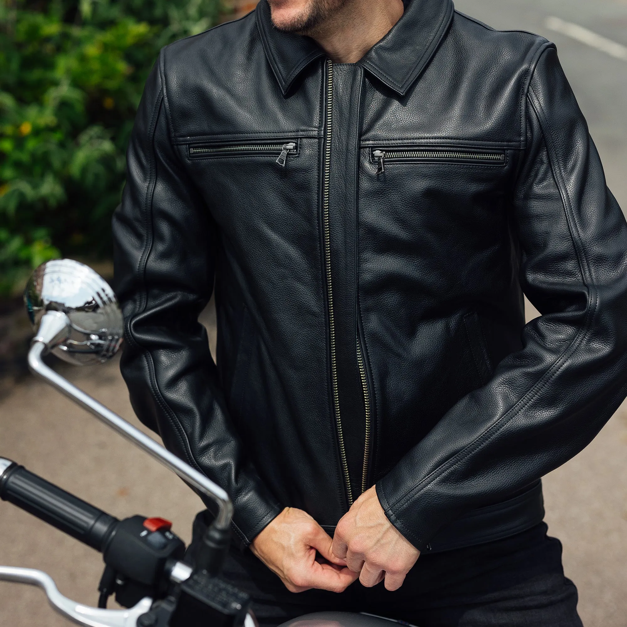 Merlin Kingsbury D3O AAA Classic Leather Jacket