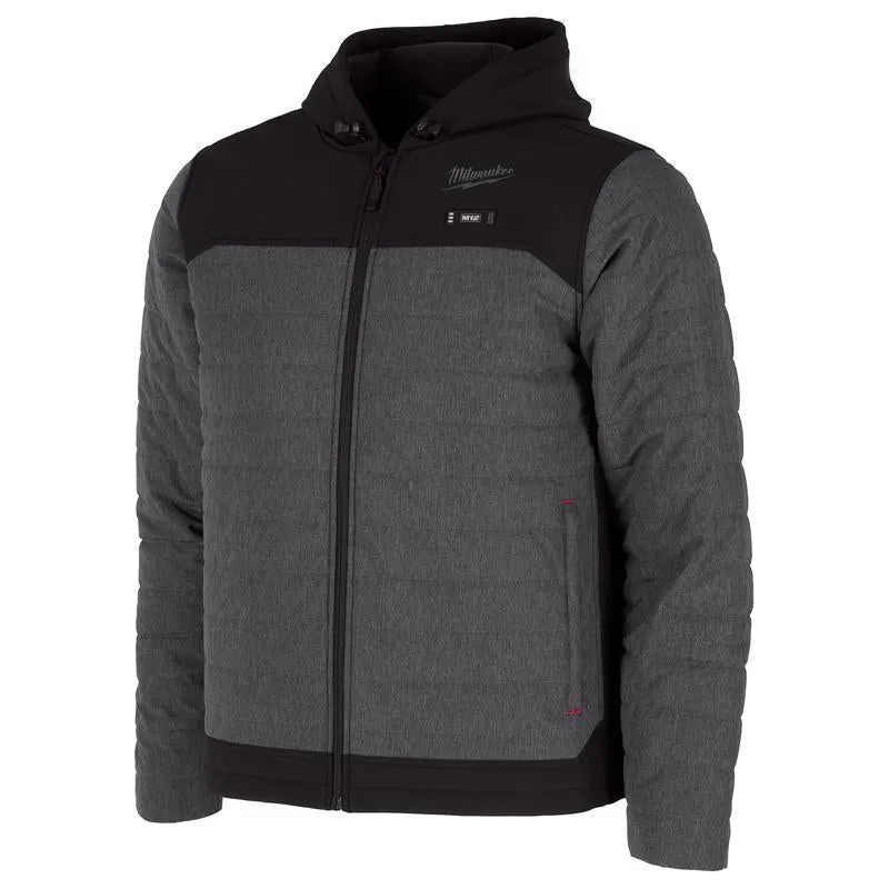 Milwaukee Tool S Unisex Heated Jacket Kit Gray